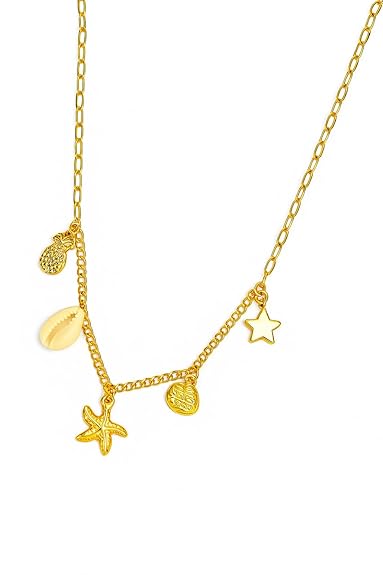Beach Charm Necklace