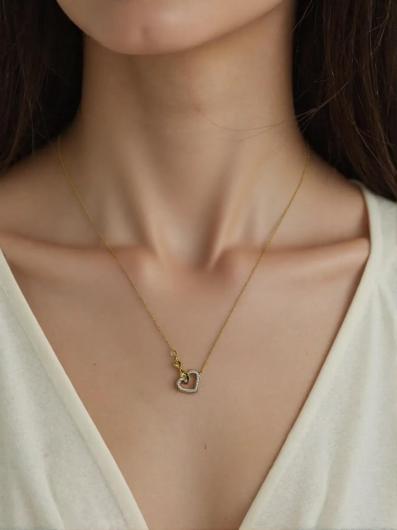Heart Infinity Necklace