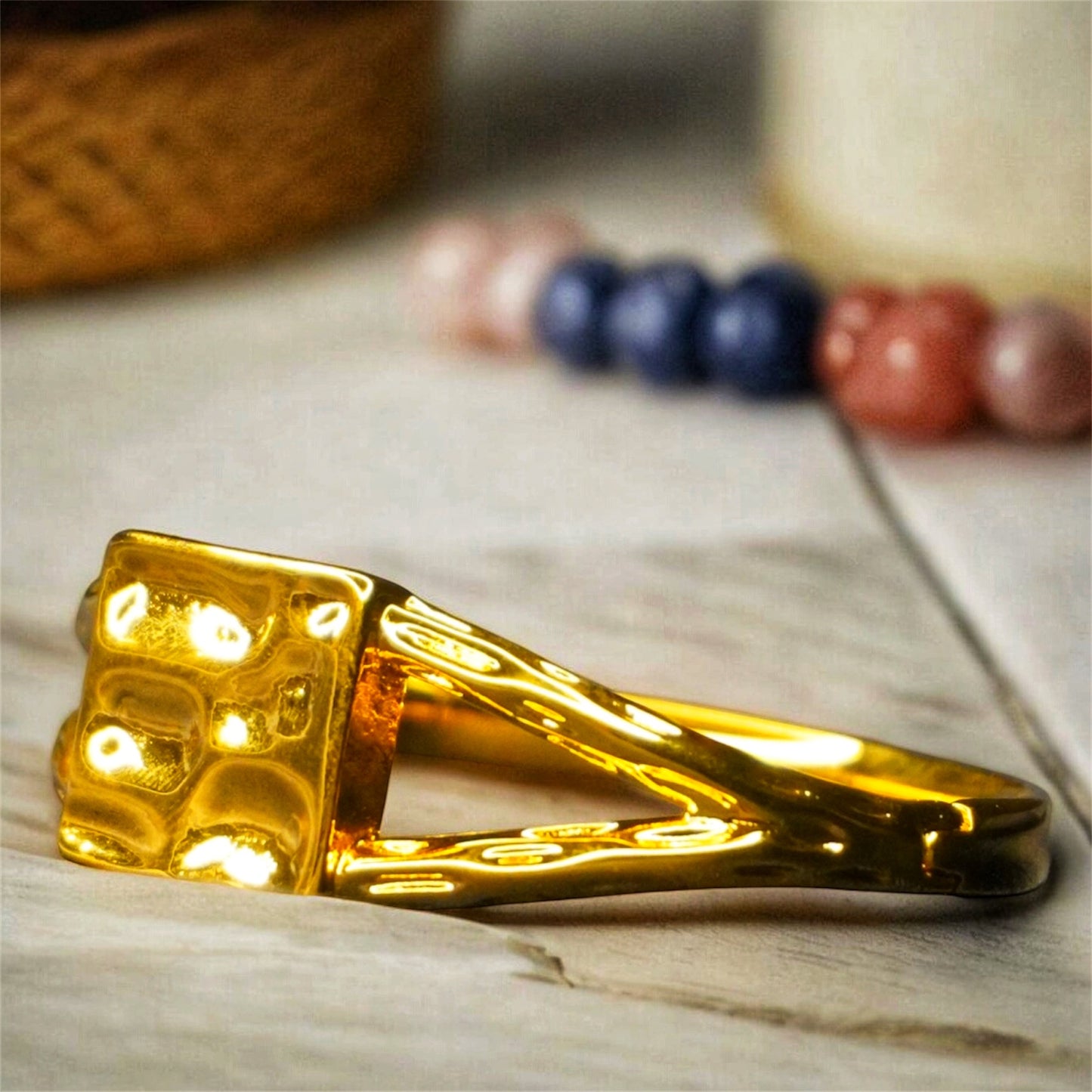 Gold Embrace Bracelet