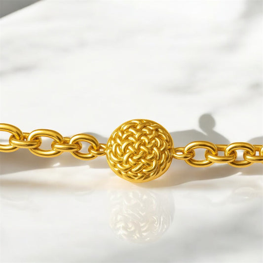Golden Knot Luxe Bracelet